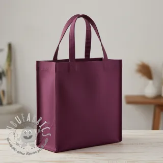 Tessuto CANVAS aubergine