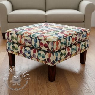 Tessuto decorativo GOBELIN Graphic square circle