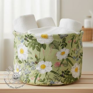 Tessuto decorativo Romantic rose garden digital print