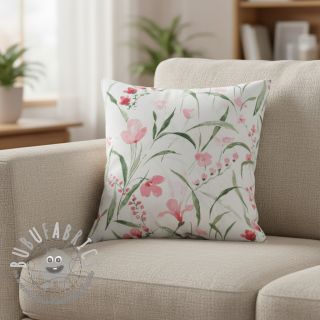 Tessuto decorativo premium Floral Iris fresia