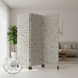 Tessuto decorativo jacquard Pagne allover jaune