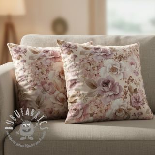 Tessuto decorativo Classic flower garden digital print