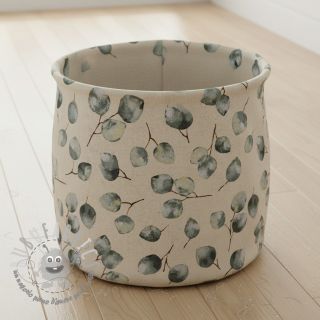 Tessuto decorativo Eucalyptus watercolour branch