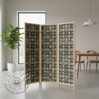 Tessuto decorativo jacquard Round circle luxury