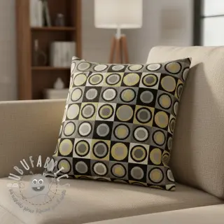 Tessuto decorativo jacquard Round circle luxury