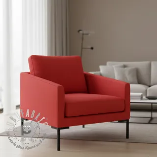 Tessuto CANVAS tomato