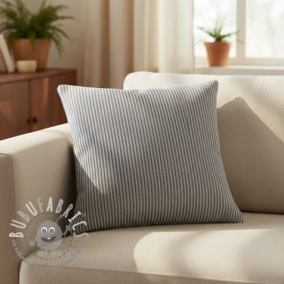 Tessuto decorativo DOBBY Colored stripe navy blue