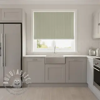 Tessuto decorativo DOBBY Colored stripe soft green