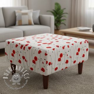 Tessuto decorativo premium Poppy field