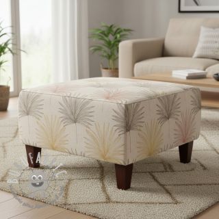 Tessuto decorativo Luxury palm metallic premium