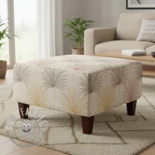Tessuto decorativo Luxury palm metallic premium