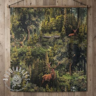 Tessuto decorativo Ancient forest digital print