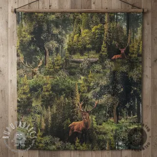 Tessuto decorativo Ancient forest digital print
