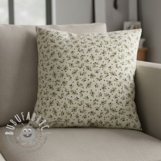 Tessuto decorativo Linenlook premium Black Olive