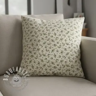 Tessuto decorativo Linenlook premium Black Olive