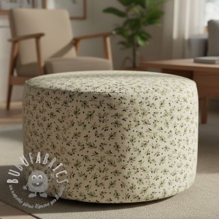 Tessuto decorativo Linenlook premium Black Olive