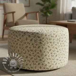 Tessuto decorativo Linenlook premium Black Olive