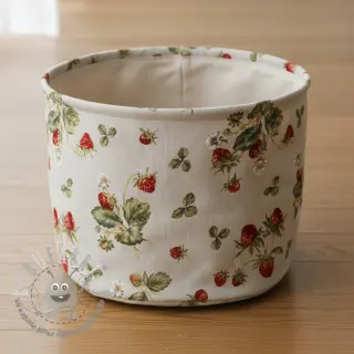 Tessuto decorativo Linenlook Wild strawberries
