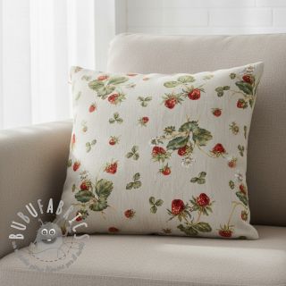 Tessuto decorativo Linenlook Wild strawberries
