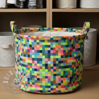 Tessuto decorativo jacquard Pixels