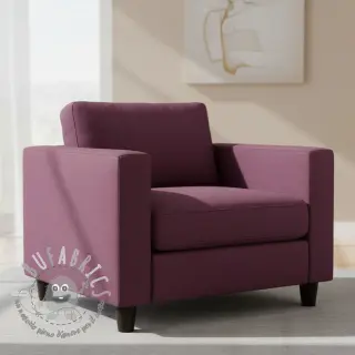 Tessuto CANVAS beet red