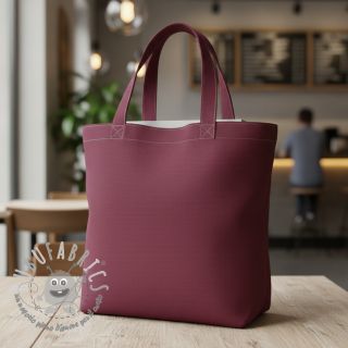 Tessuto CANVAS beet red