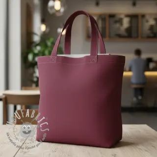 Tessuto CANVAS beet red