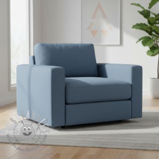 Tessuto CANVAS blue heaven