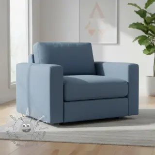 Tessuto CANVAS blue heaven