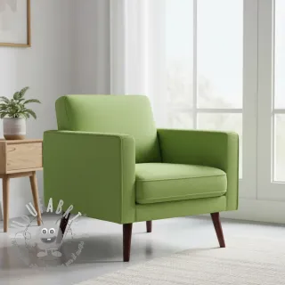 Tessuto CANVAS lime