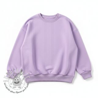 Felpa garzata lilac