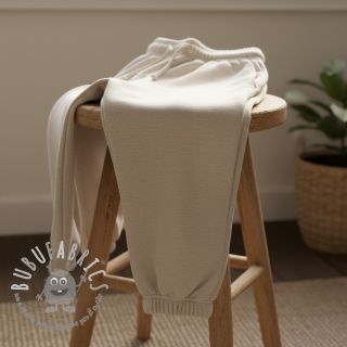 Felpa garzata MELANGE sand