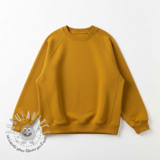 Felpa garzata ochre