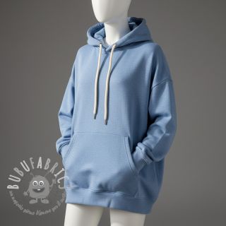 Felpa garzata MELANGE light jeans