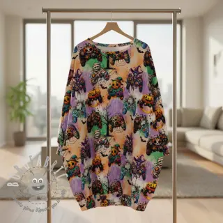 Felpa Dare me design F digital print