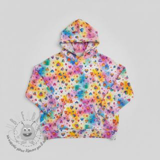 Felpa All you need is love design D digital print