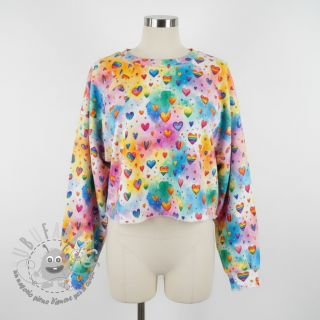 Felpa All you need is love design D digital print