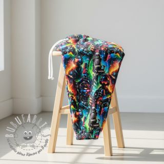 Felpa garzata JOGGING Game over design A digital print