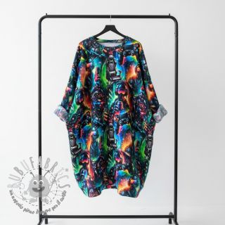 Felpa garzata JOGGING Game over design A digital print