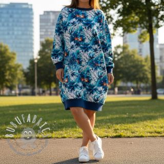 Felpa Flower galaxy design B digital print