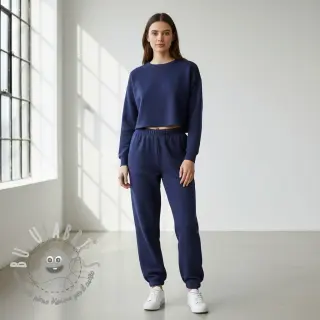 Felpa DENIM dark blue