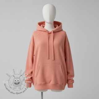 Felpa garzata JOGGING old rose