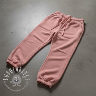 Felpa garzata JOGGING old rose