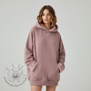 Felpa garzata JOGGING mauve