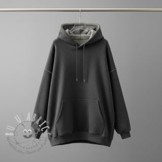 Felpa garzata JOGGING grey melange