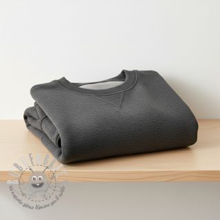 Felpa garzata JOGGING grey melange