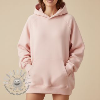 Felpa garzata JOGGING soft rose