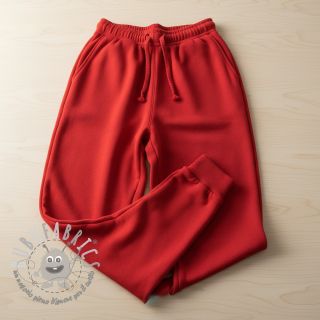 Felpa garzata JOGGING red
