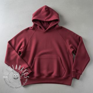 Felpa garzata JOGGING berry