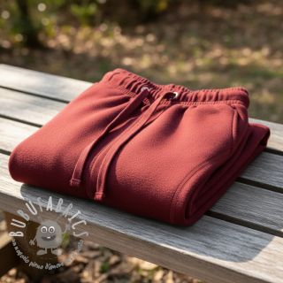 Felpa garzata JOGGING berry